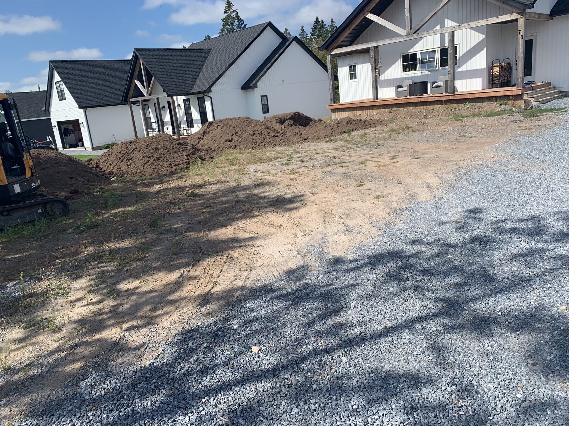 Landscaping project Greater Saint John NB